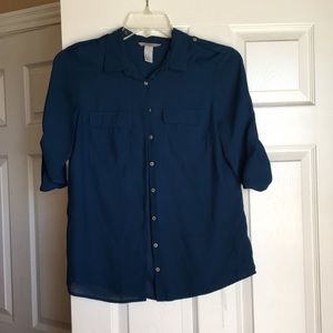 Thin/slightly see through button down